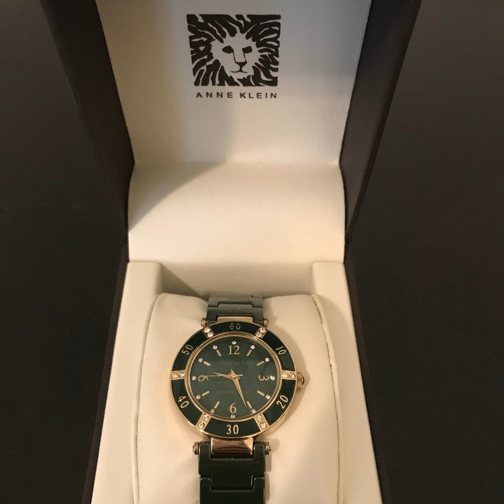 Anne Klein Emerald Green Watch